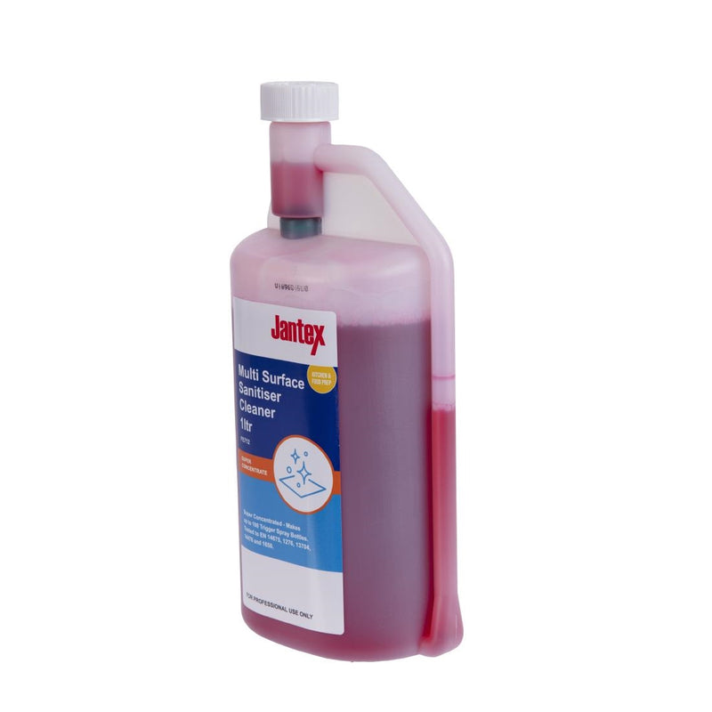 Jantex Kitchen Cleaner and Sanitiser Super Concentrate 1Ltr