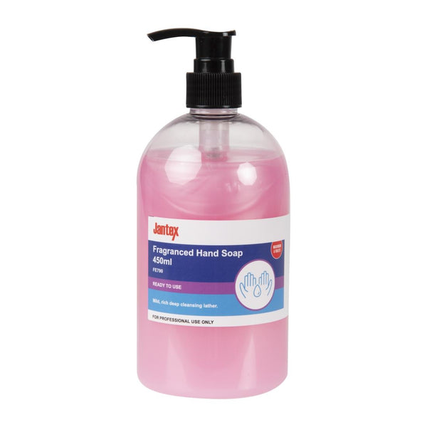 Jantex parfümierte Handseife Pink Pearl, gebrauchsfertig, 450 ml