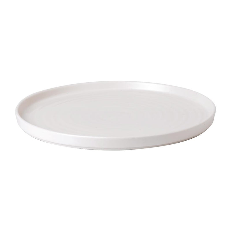 White Walled Plate 10 3/4 " (Box 6)