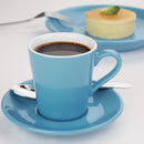 Olympia Café Plat Blanc Bleu - 170 ml 5,74 fl oz (Boîte 12)