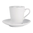 Weiße Untertasse von Olympia Cafe (passend für FF991) – 135 mm 5 3/10 Zoll (Box 12)