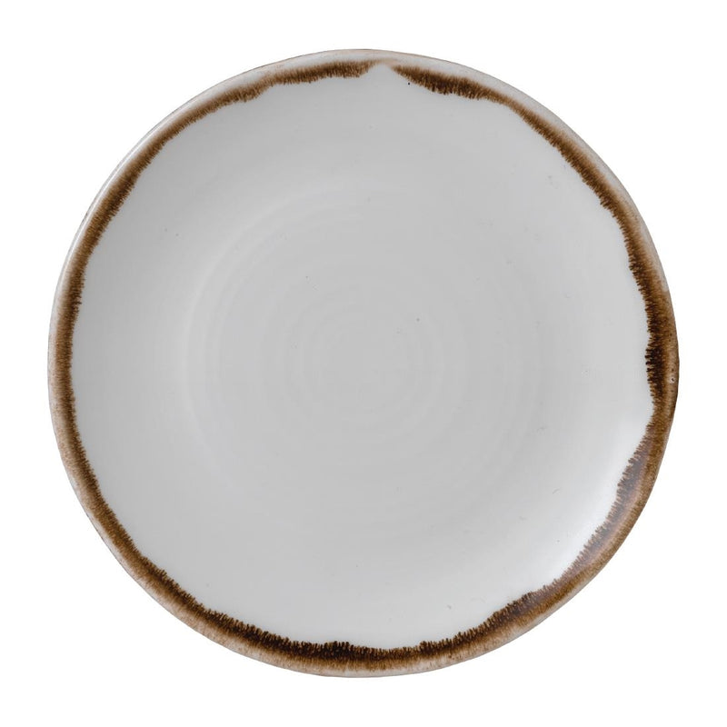 Dudson Harvest Natural Coupe Plate 164mm (Pack of 12)