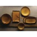 Dudson Harvest Dudson Mustard Chef's länglicher Teller, 153 mm, 12 Stück