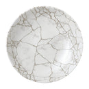 Studio Prints Kintsugi Achatgrauer Coupe-Teller, 21,6 cm (Box 12)