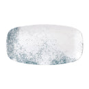 Studio Prints Haze Blue Chefs' länglicher Teller Nr. 4 13 7/8 x 7 3/8 Zoll (Box 6)