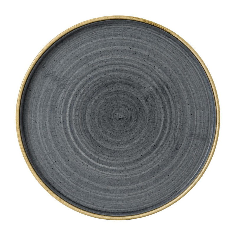 Stonecast Blueberry Walled Plate 10 1/4 " (Box 6)