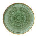 Stonecast Samphire Green Walled Plate 10 1/4" (Box 6)