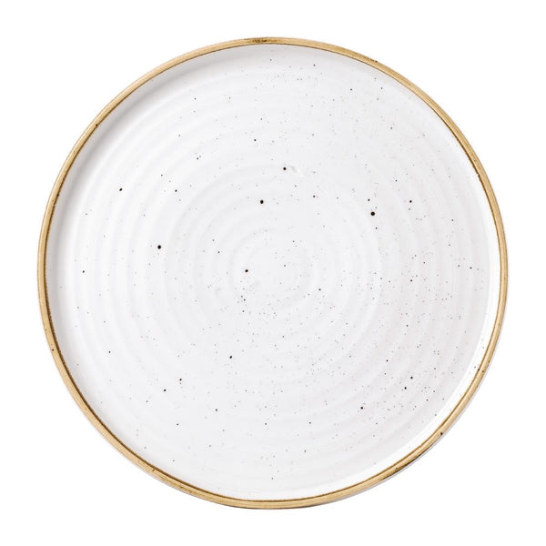 Stonecast Barley White Walled Plate 10 3/4 " (Box 6)