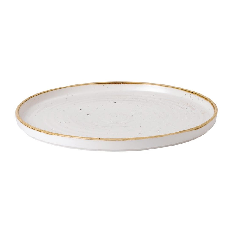 Stonecast Barley White Walled Plate 10 3/4 " (Box 6)