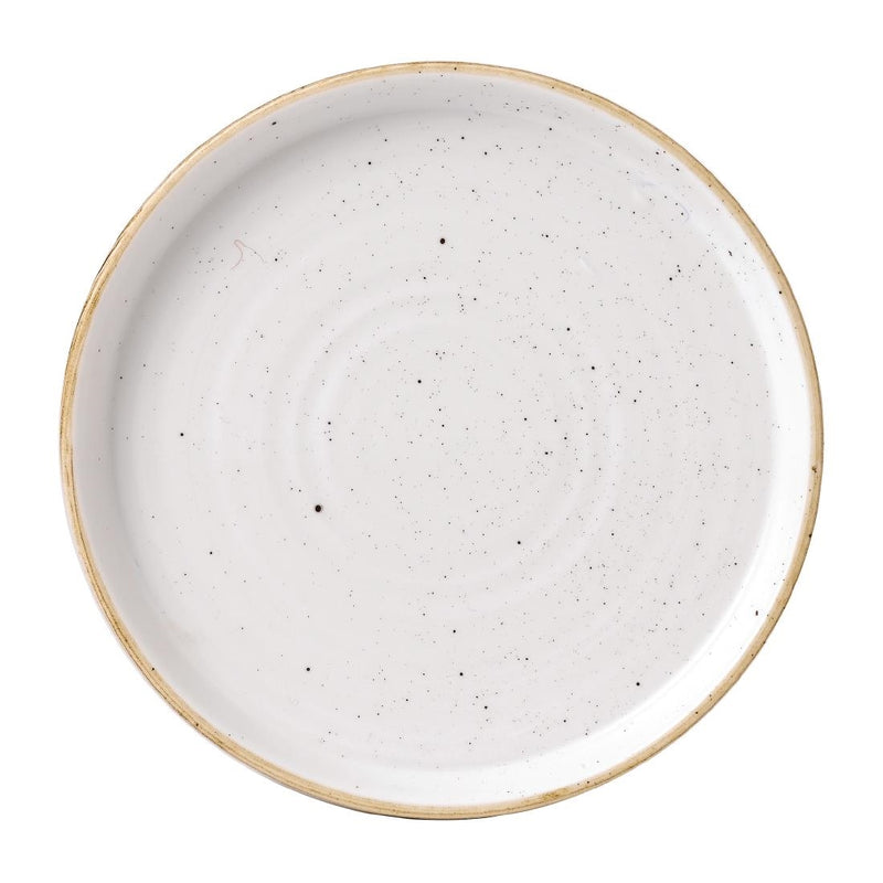 Stonecast Barley White Walled Plate 6 1/8 " (Box 6)