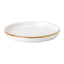 Stonecast Barley White Walled Plate 6 1/8 " (Box 6)