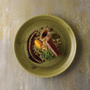 Stonecast Plume Olive Coupe Plate 6 1/2 " (Pack of 12)