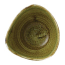 Stonecast Plume Olive Dreieckige Schüssel, 277 ml, 12 Stück