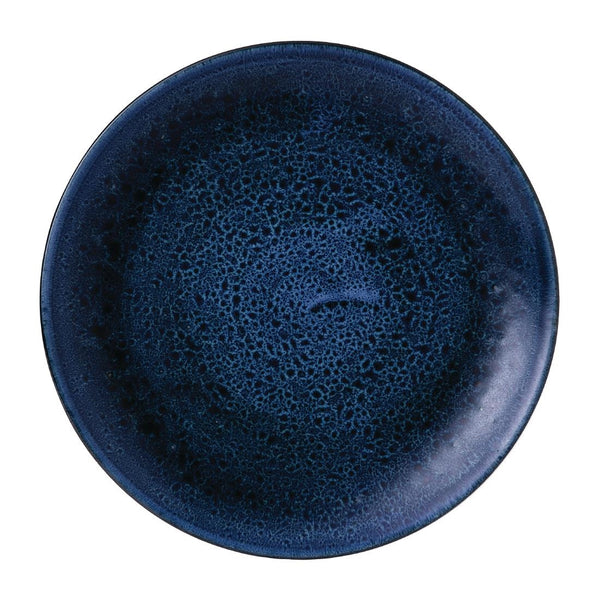 Stonecast Plume Ultramarine Coupe Plate 11 1/4 " (Pack of 12)