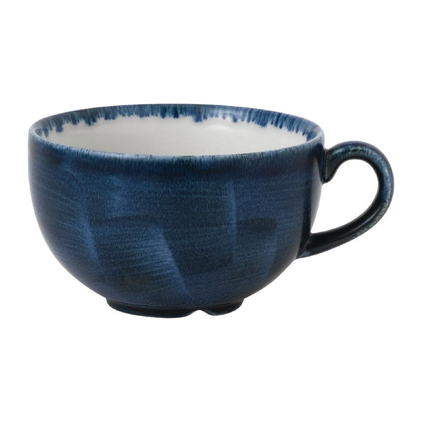 Stonecast Plume Ultramarine Cappuccino Cup 8oz (Pack of 12)