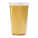 Verres à pinte jetables eGreen à bord (paquet de 1000)