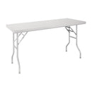 Table de travail pliante en acier inoxydable Vogue 1220x610x780