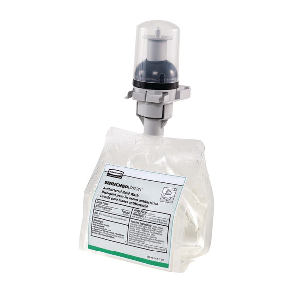 Rubbermaid Flex unparfümierte flüssige Lotion, antibakterielle Handseife, 500 ml (5er-Pack)