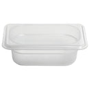 Cambro 65mm Deep 1/9 Translucent Polypropylene GN Pan