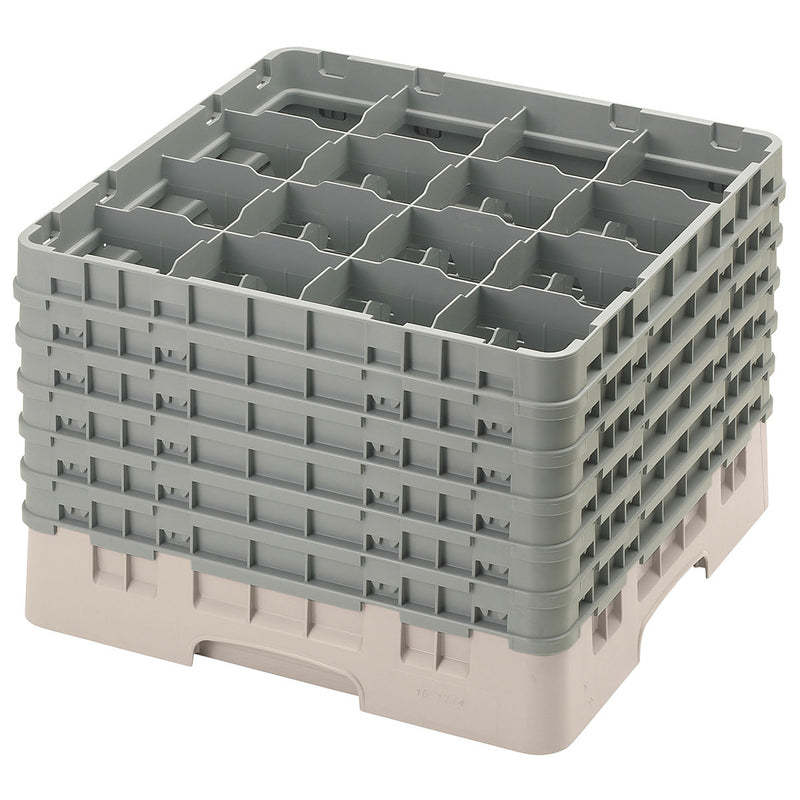 H320mm Beige 16 Compartment Camrack