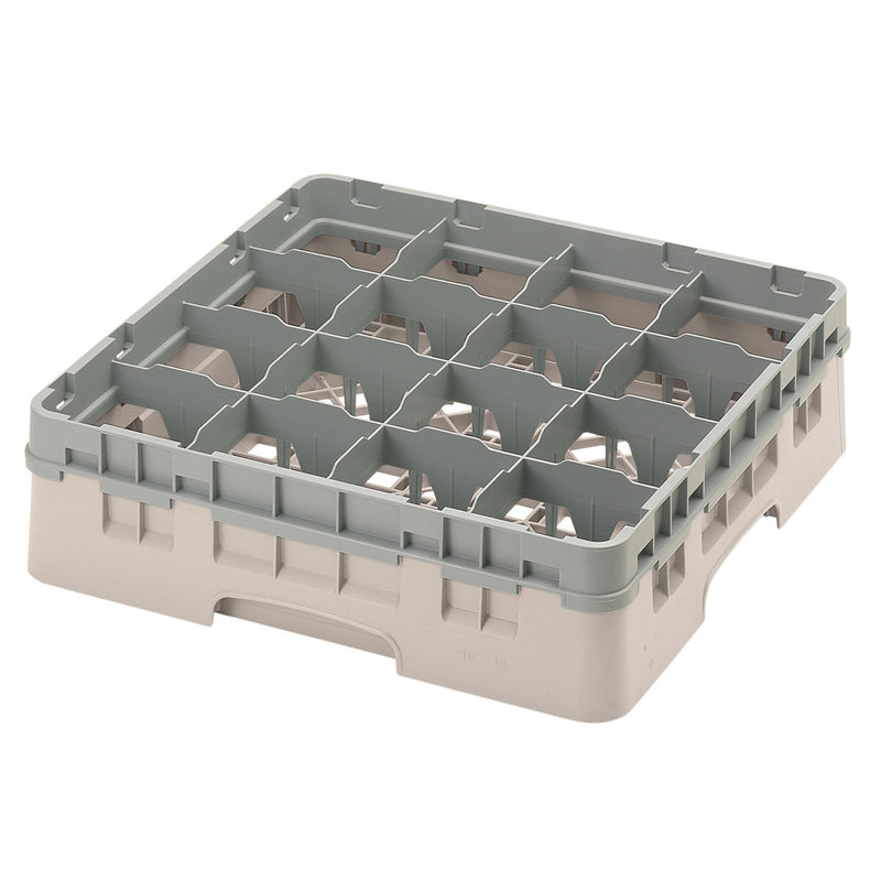 H114mm Beige 16 Compartment Camrack