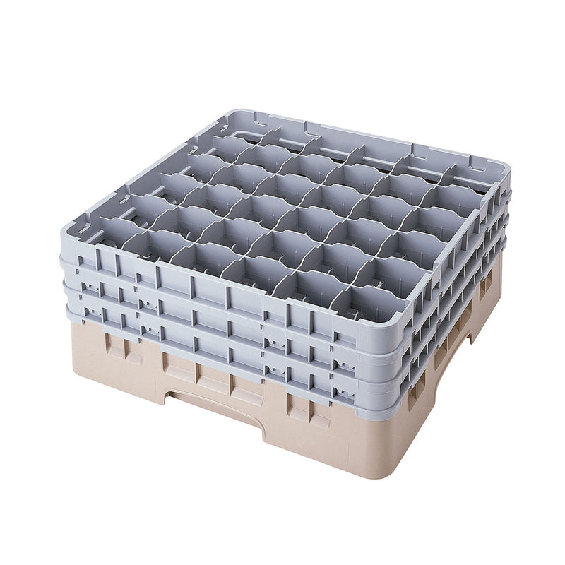 H196mm Beige 36 Compartment Camrack