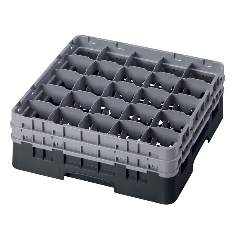 H133mm Black 25 Compartment Camrack