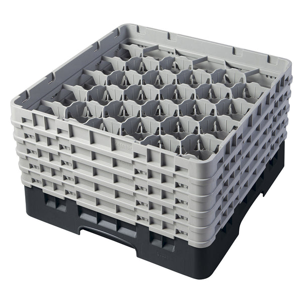 H257mm Black 30 Compartment Camrack