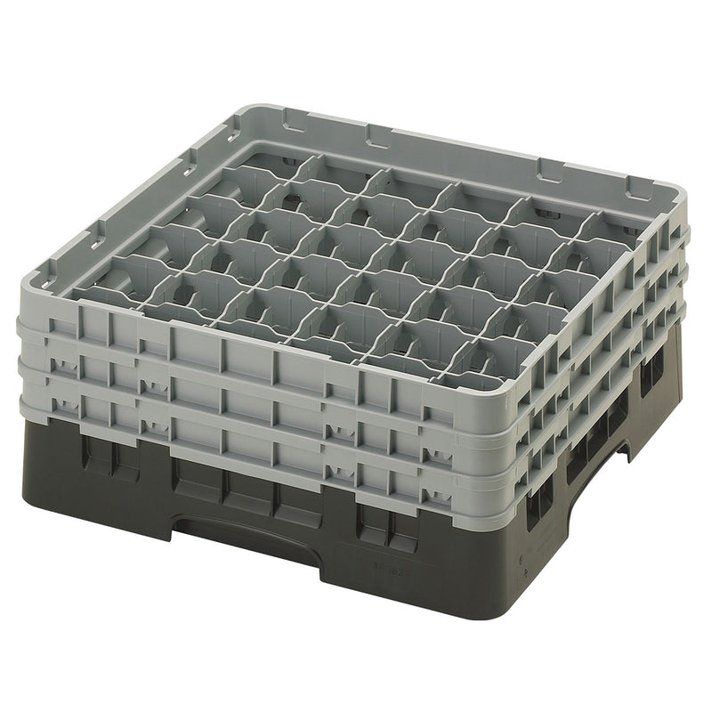 H174mm Black 36 Compartment Camrack