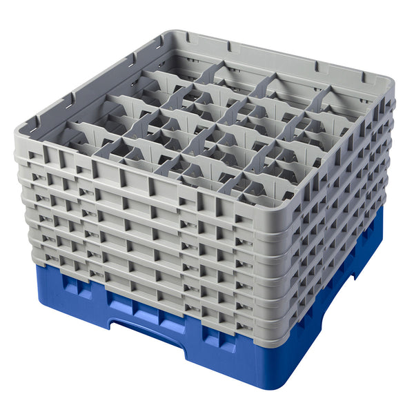 H298mm Blue 16 Compartment Camrack