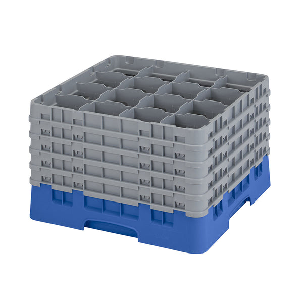 H279mm Blue 16 Compartment Camrack