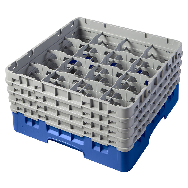 H215mm Blue 16 Compartment Camrack