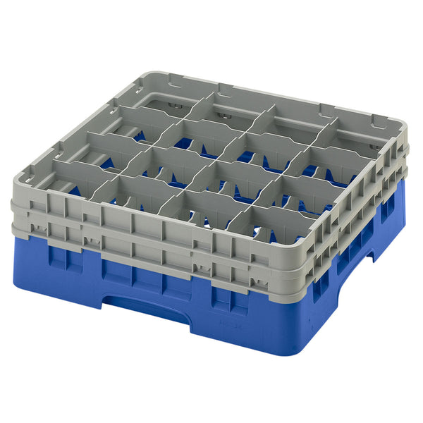 H155mm Blue 16 Compartment Camrack