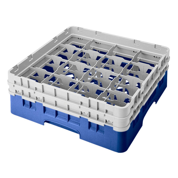 H133mm Blue 16 Compartment Camrack