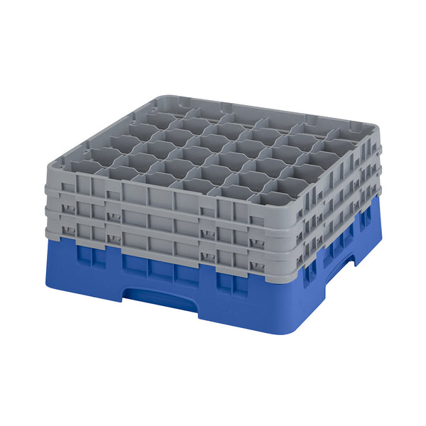 H196mm Blue 36 Compartment Camrack