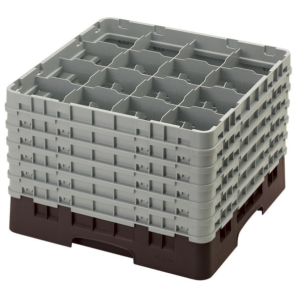 H320mm Brown 16 Compartment Camrack