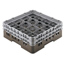 H155 mm braunes Camrack mit 16 Fächern