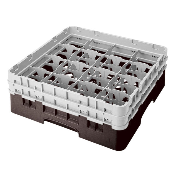 H133mm Brown 16 Compartment Camrack