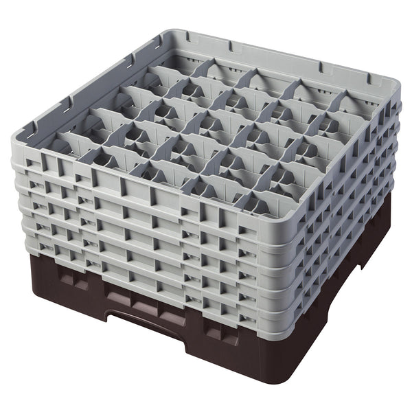 H257mm Brown 25 Compartment Camrack