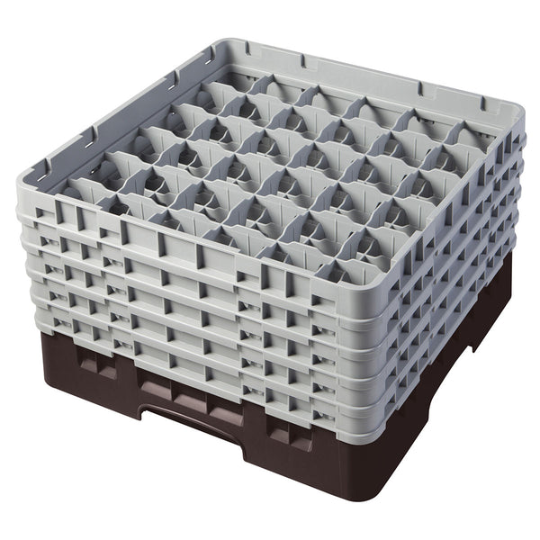 H257mm Brown 36 Compartment Camrack