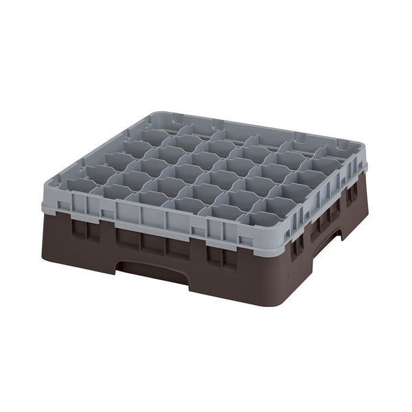 H114mm Brown 36 Compartment Camrack