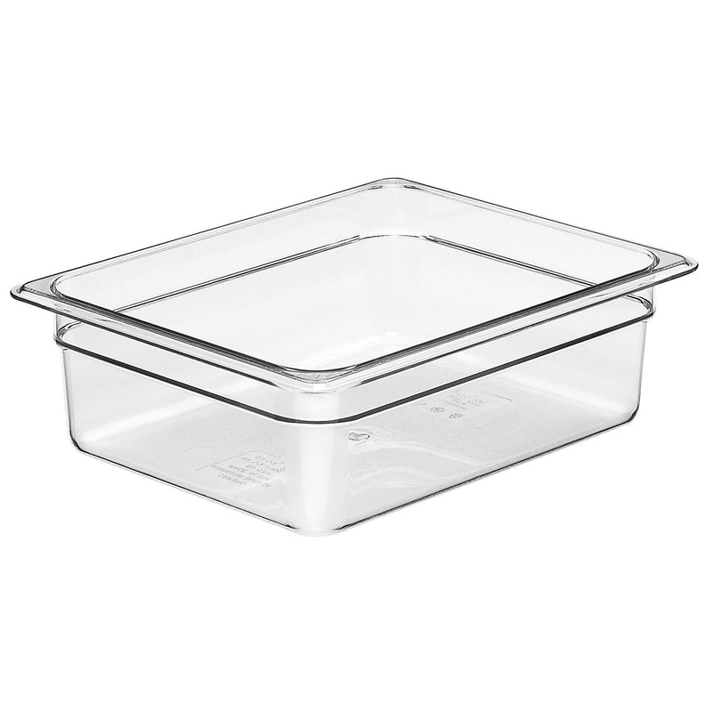 Cambro 100mm Deep 1/2 Clear Polycarbonate GN Pan