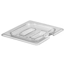 Cambro Clear 1/6 GN gekerbte Abdeckung mit Griff 