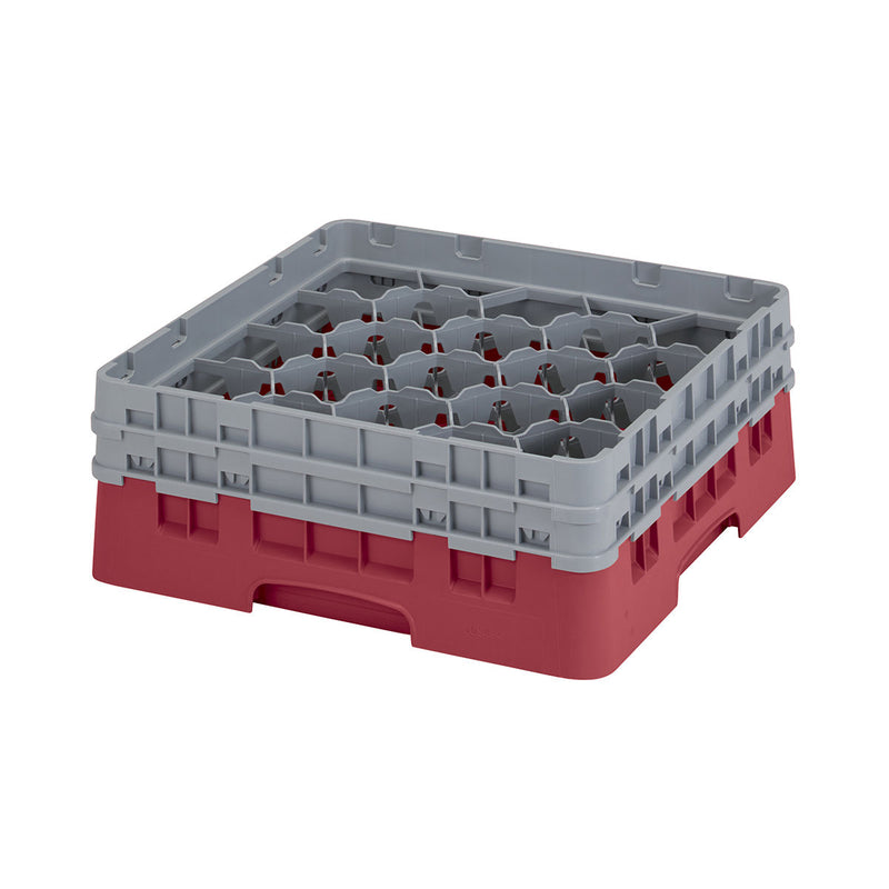 H133 mm Cranberry Camrack mit 20 Fächern