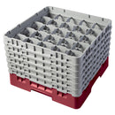 H320mm Cranberry 25 Compartment Camrack