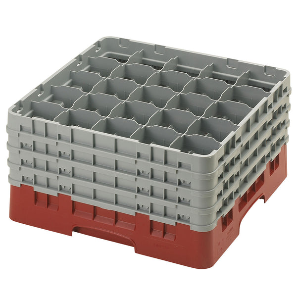 H238mm Cranberry 25 Compartment Camrack