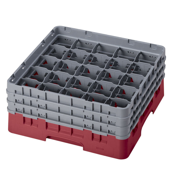 H174mm Cranberry 25 Compartment Camrack