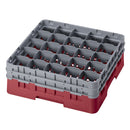H133mm Cranberry 25 Compartment Camrack