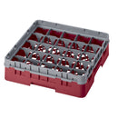 H92 mm Cranberry Camrack mit 25 Fächern