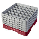 H257mm Cranberry 36 Compartment Camrack